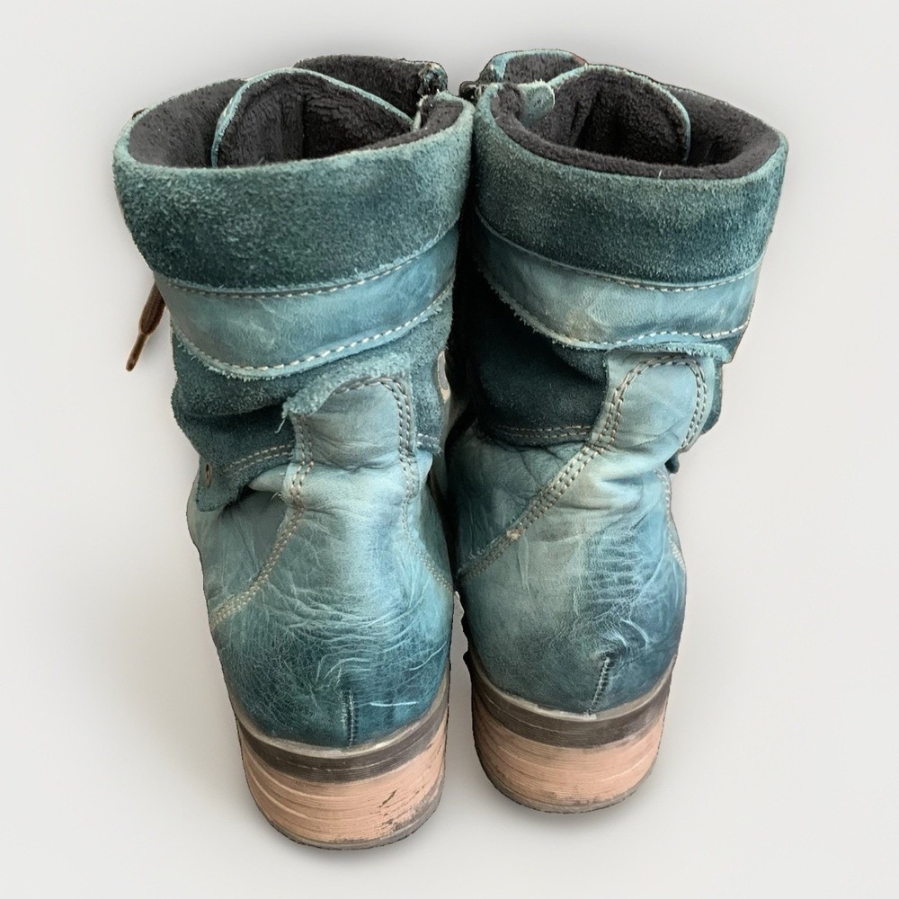 Dromedaris Kara Teal Boots - Picture 5 of 10